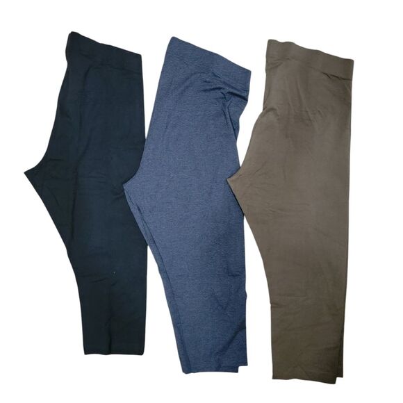 Old Navy Nwt High Waisted Cropped Leggings 3-Pack Size XL - Picture 1 of 4